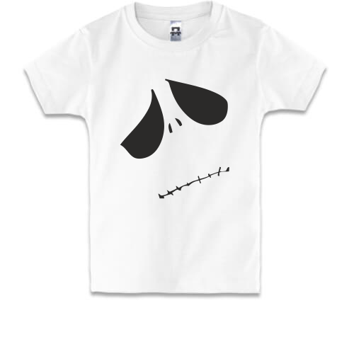 Детская футболка  с грустным призраком
