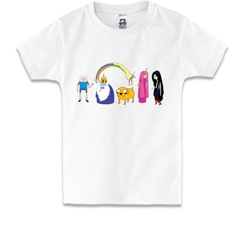 Детская футболка Adventure Time Team