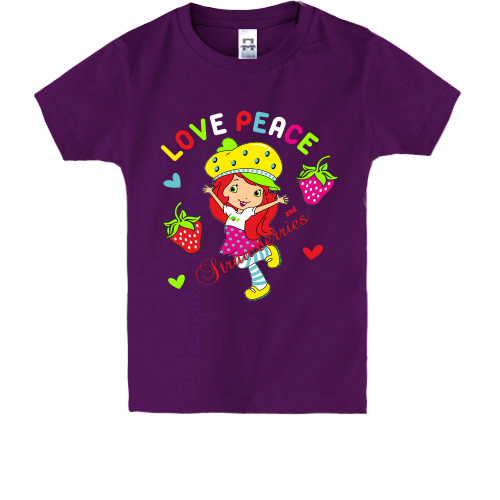 Дитяча футболка strawberry