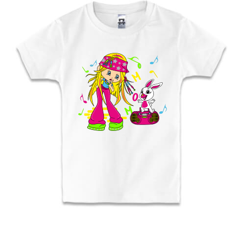 Детская футболка Dance Girl
