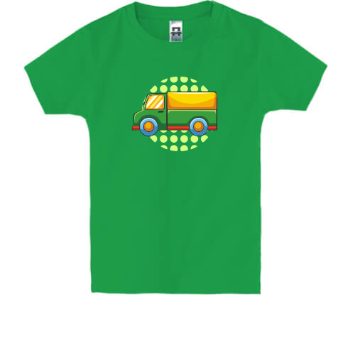 Детская футболка с грузовой машиной