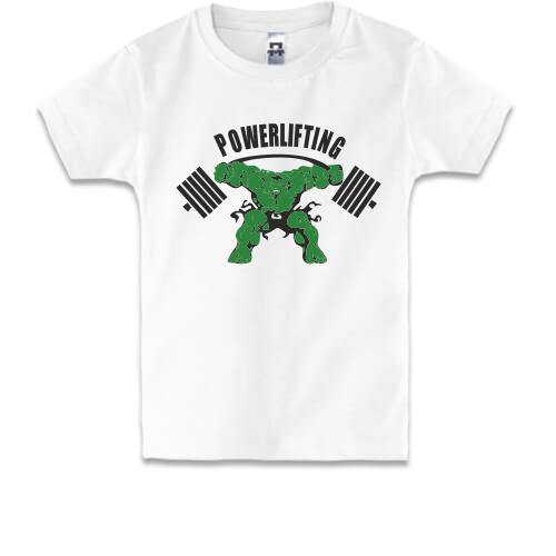 Детская футболка Powerlifting (2)
