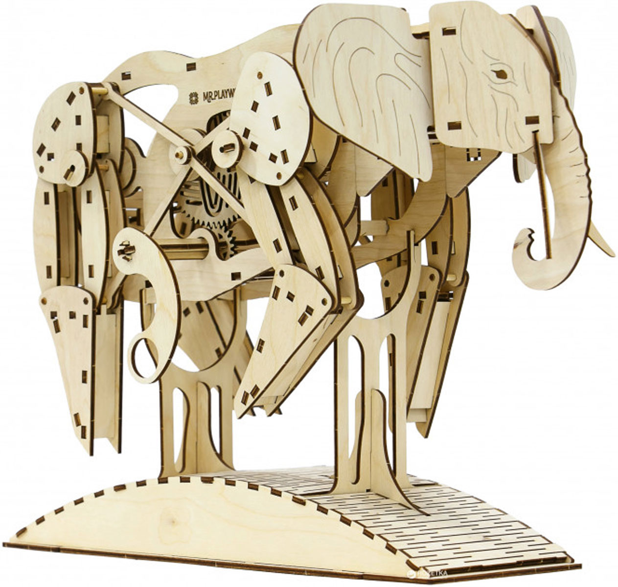 3D конструктор механический 'Слон'