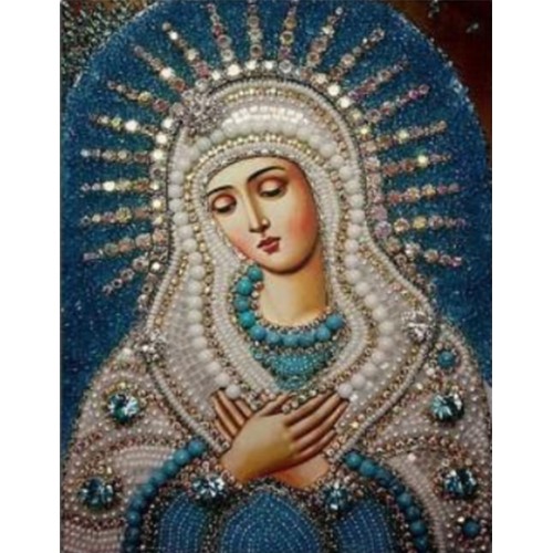 Алмазная мозаика 'Дева Мария'