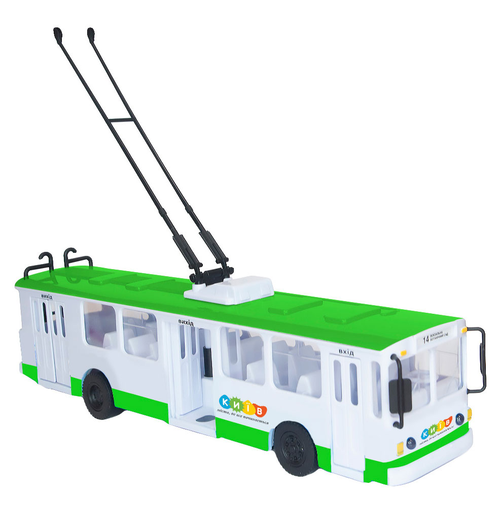 Большая модель троллейбуса киев 'Technopark'