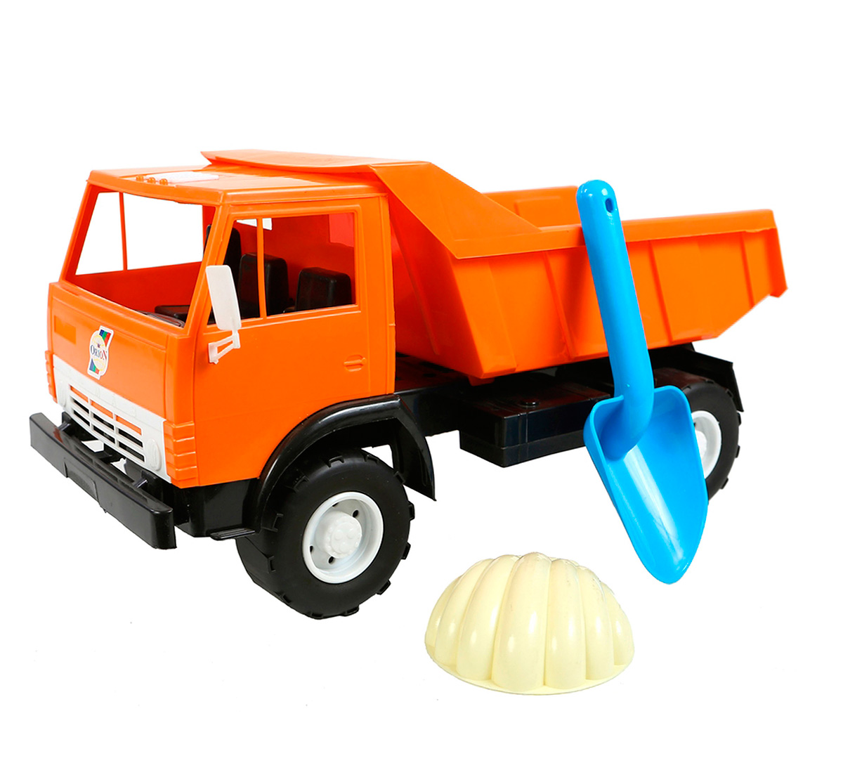 Детская игрушка 'КамАЗ' оранжевый