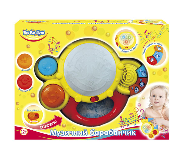 Дитяча іграшка для розвитку дитини 'Музичний Барабанщик'