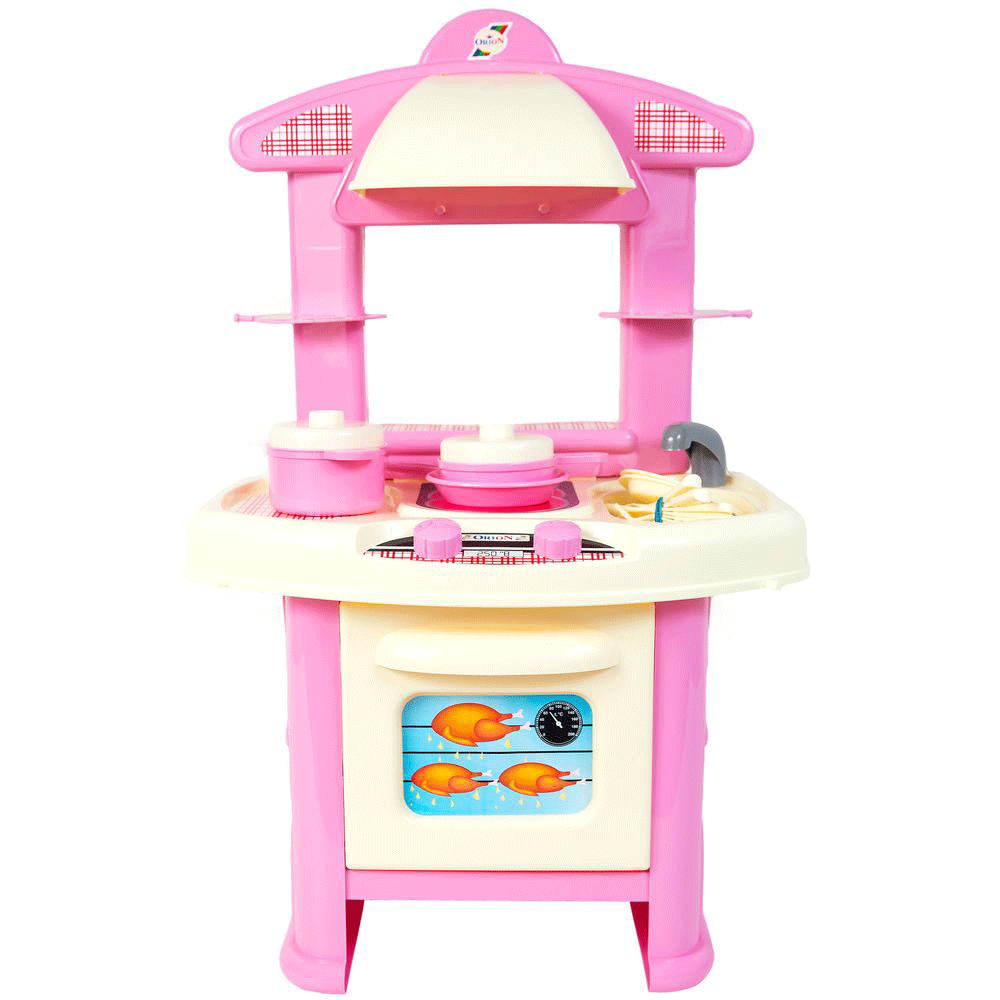 Дитяча кухня рожева ТМ Оріон