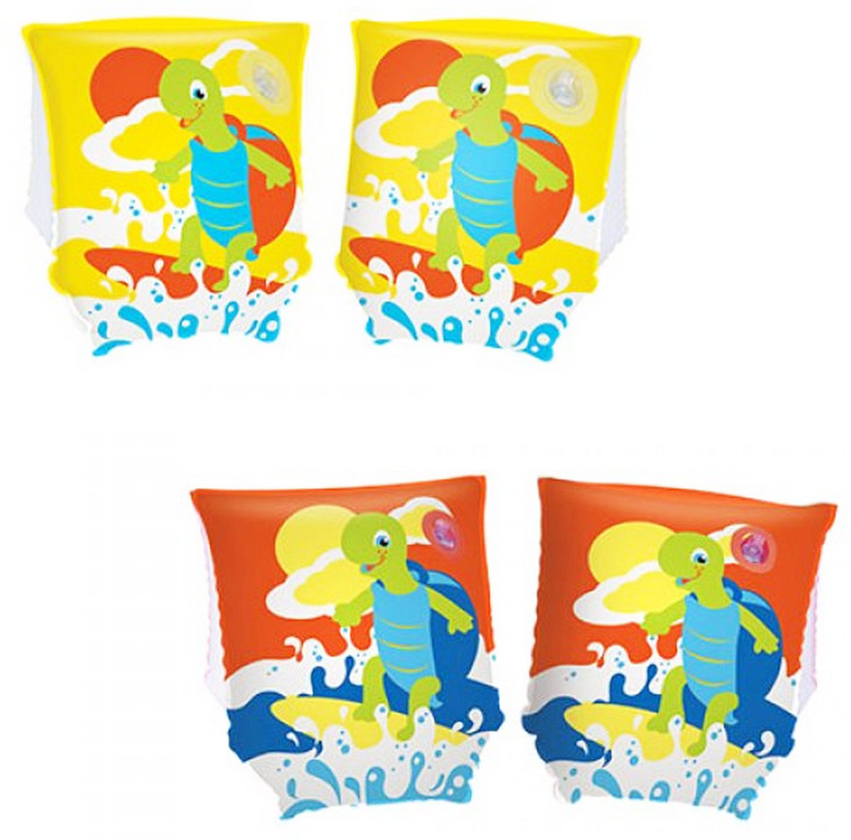 Детские надувные нарукавники для плавания 'Черепашки'