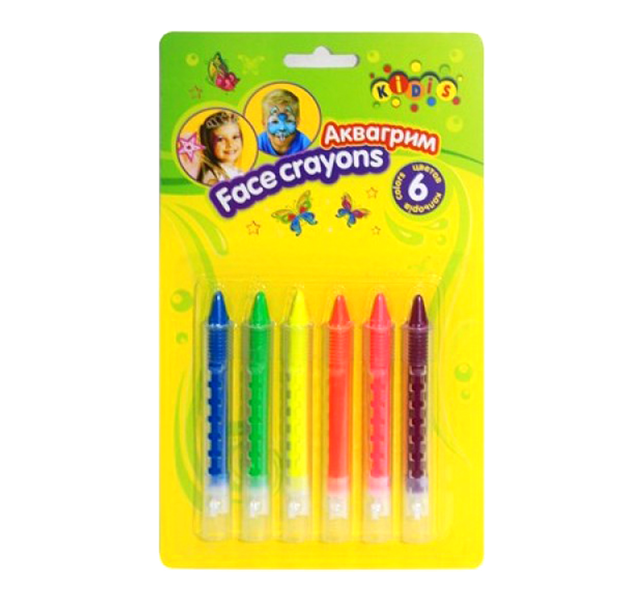 Дитячий аква - грим в олівцях