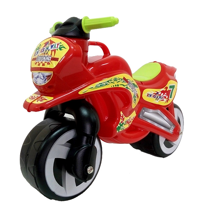 Детский беговел 'Мотоцикл' (красный)
