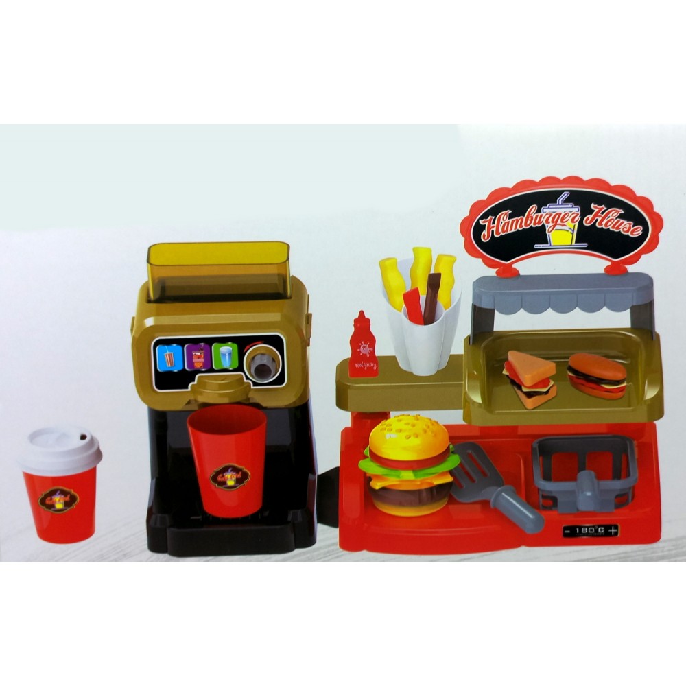 Детский игровой набор 'Гамбургерная'