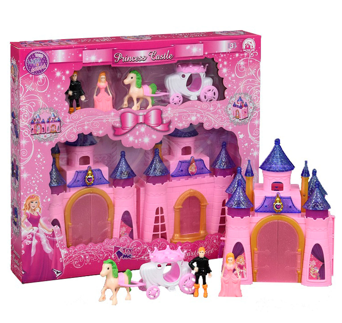 Детский игрушечный набор 'Замок принцессы'