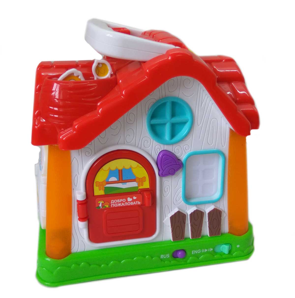 Дитячий іграшковий розвиваючий будиночок 'Теремок'