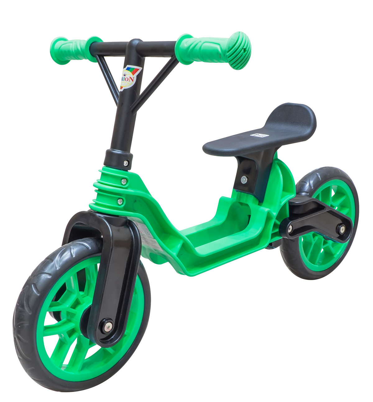 Дитячий мотоцикл велобег зелений