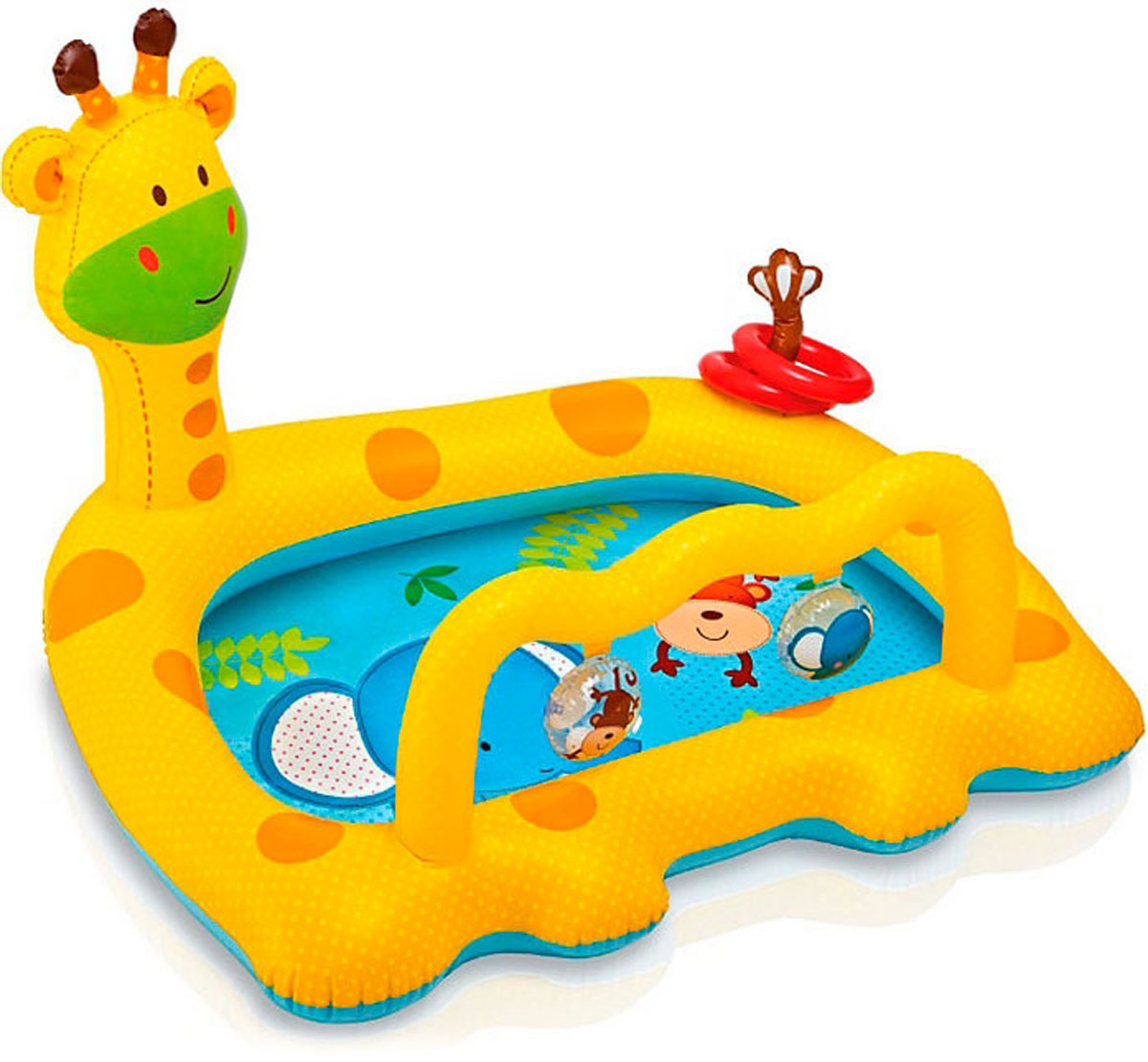 Дитячий надувний басейн Жираф