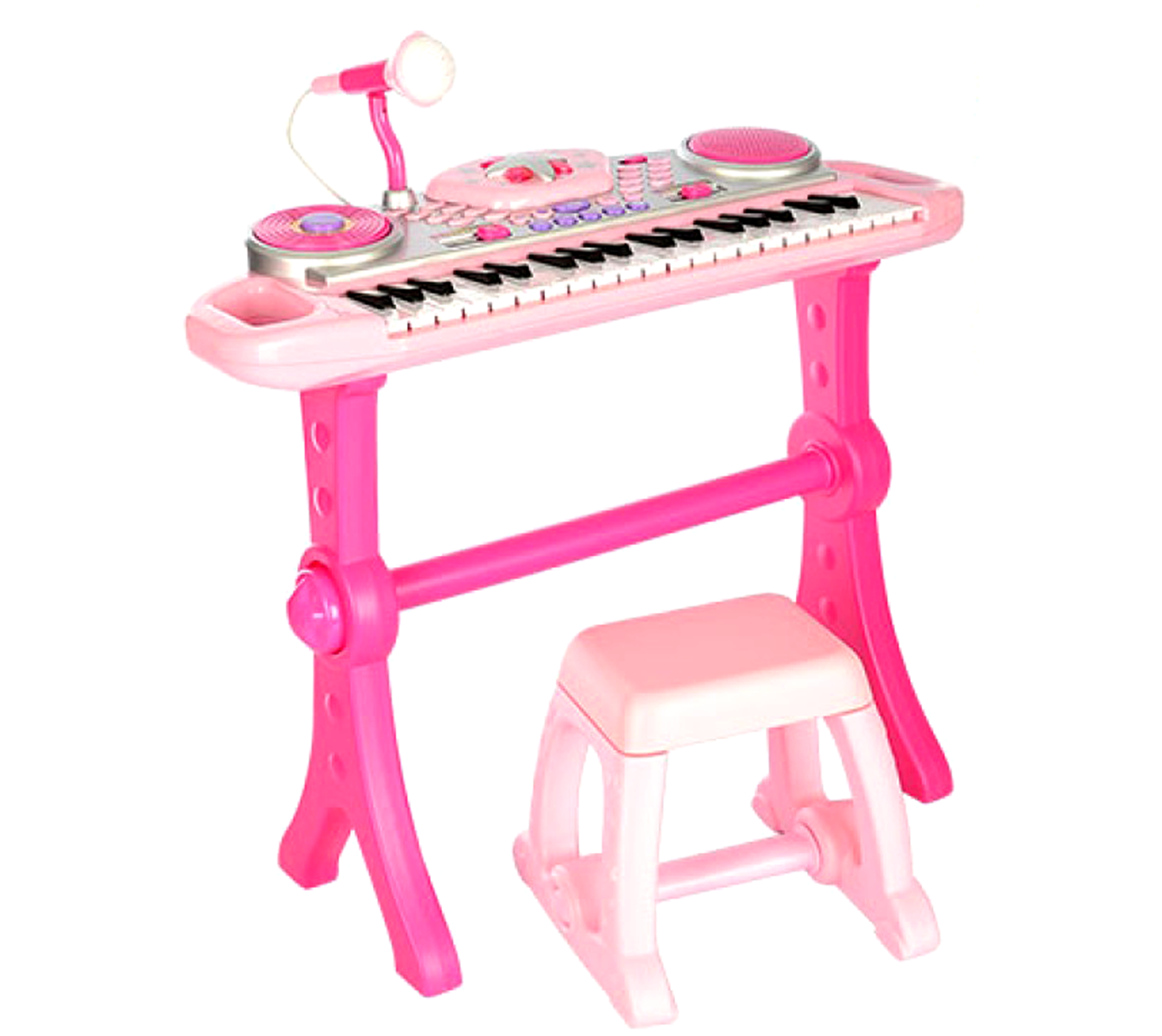Дитячий синтезатор на ніжках 37 клавіш