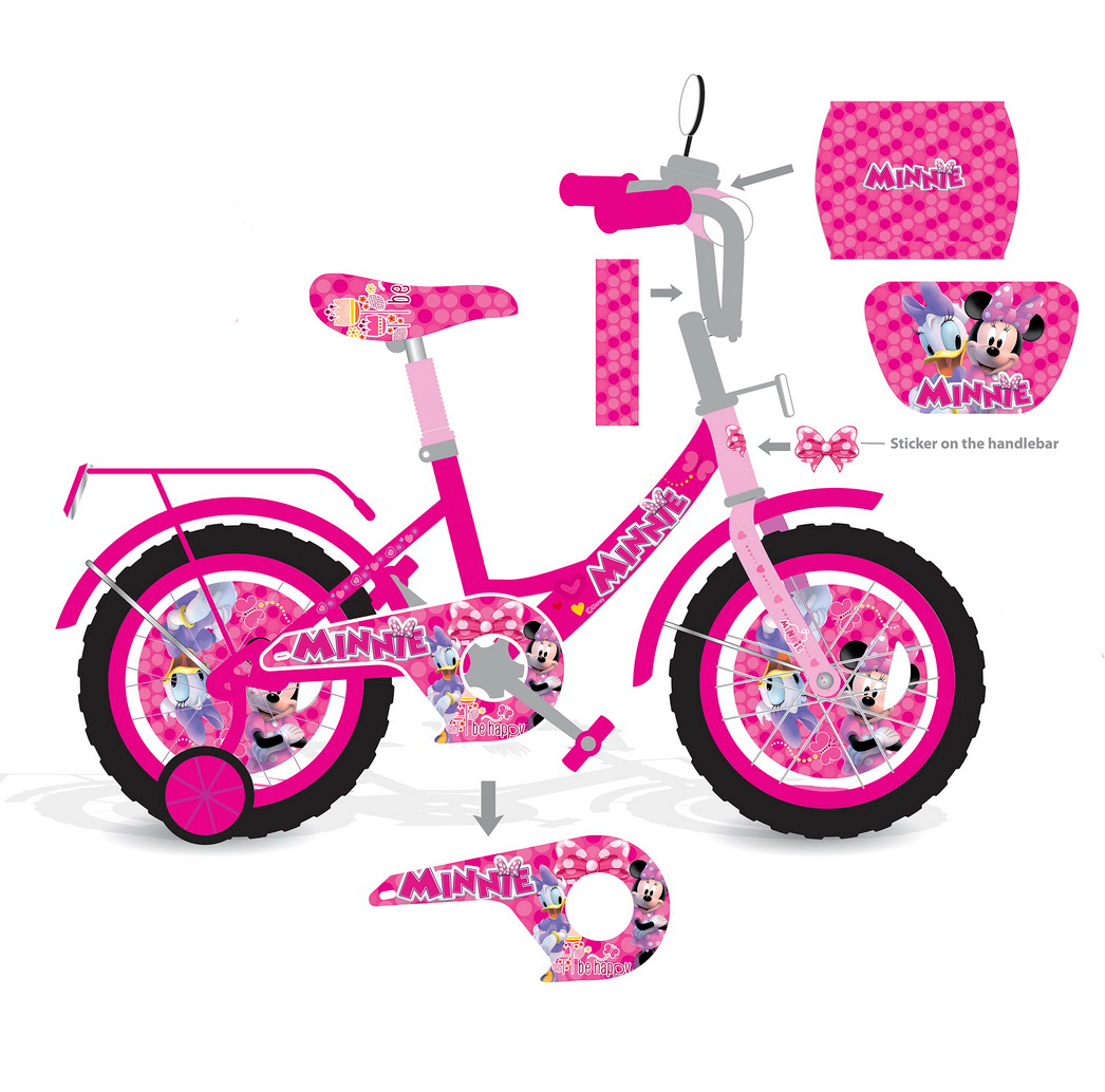 Дитячий велосипед для дівчаток 'Minnie'