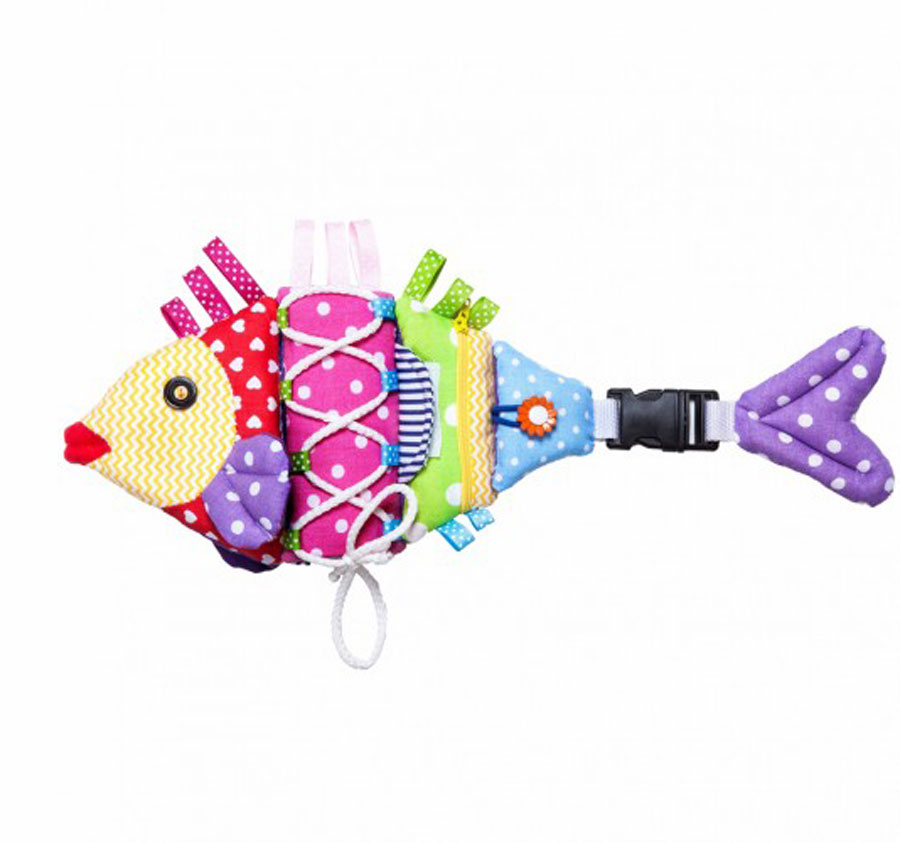 Дидактическая детская игрушка 'Рыба'