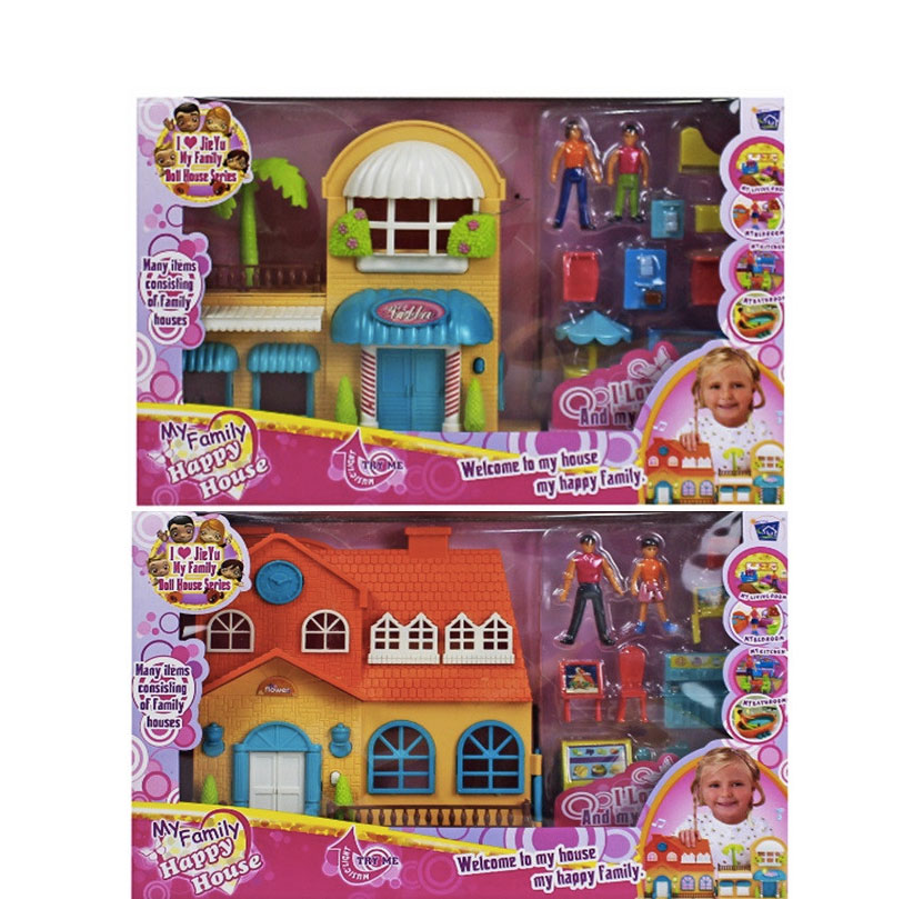 Дoмик для кукoл «My family happy house» 2 вида