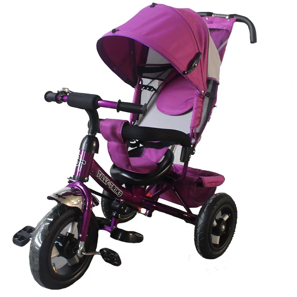 Фиолетовый трехколесный велосипед Tilly Trike