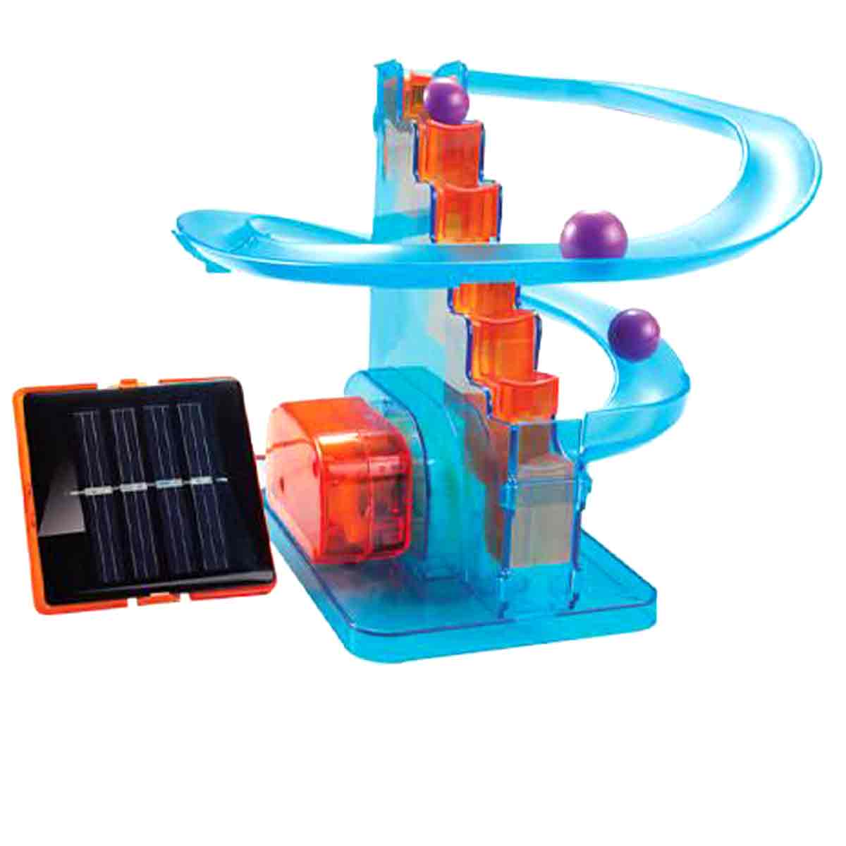 Игра спуск для шариков на солнечных батарейках