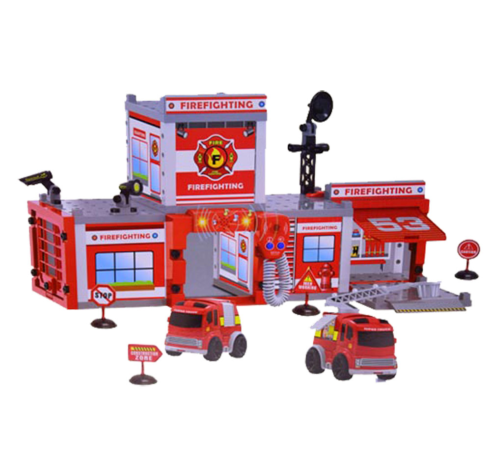 Ігровий набір з машинками 'Пожежна станція'