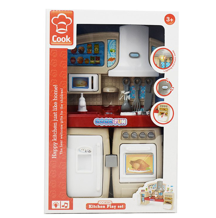 Іграшкова дитяча кухня з меблями і аксесуарами