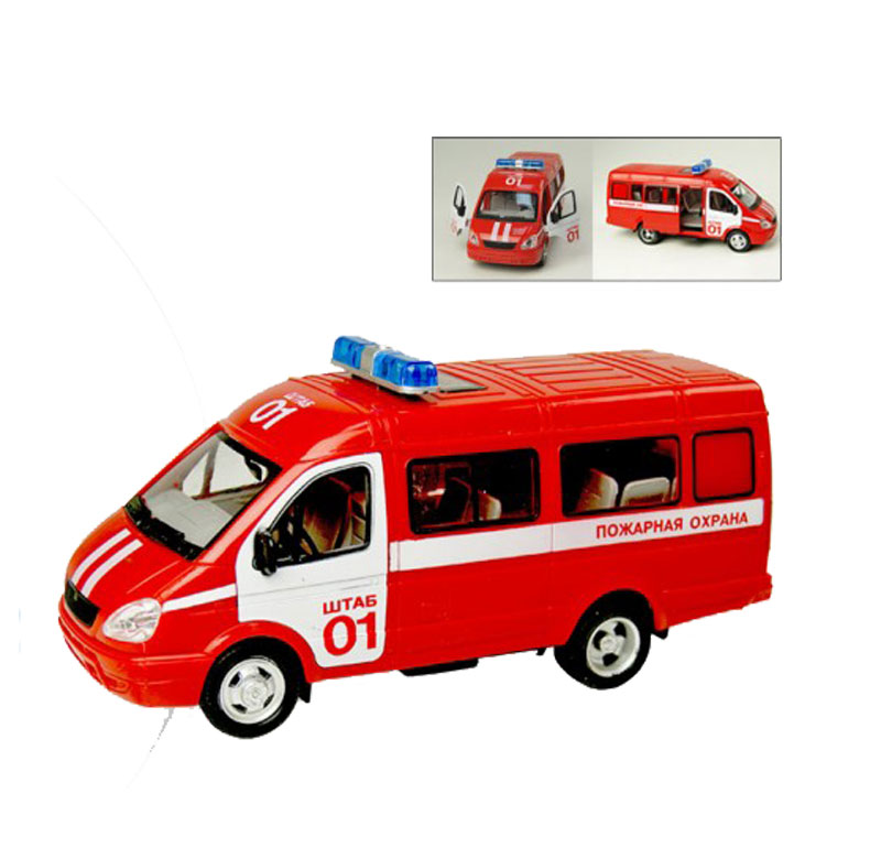 Іграшкова машина газель Автопарк пожежна служба