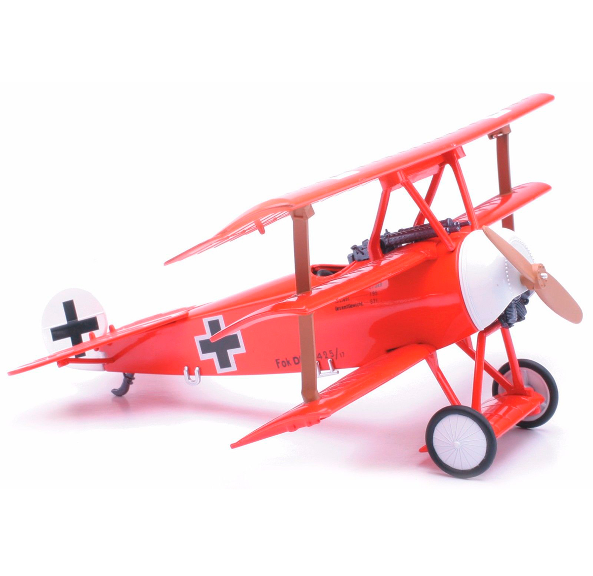 Игрушечная модель самолета Fokker Dr.I