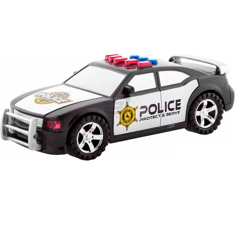 Іграшкова поліцейська машина на батарейках