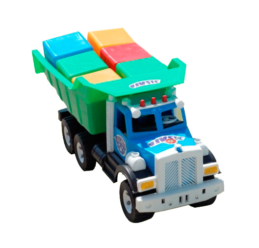 Іграшкова вантажівка 'Фарго' з кубиками