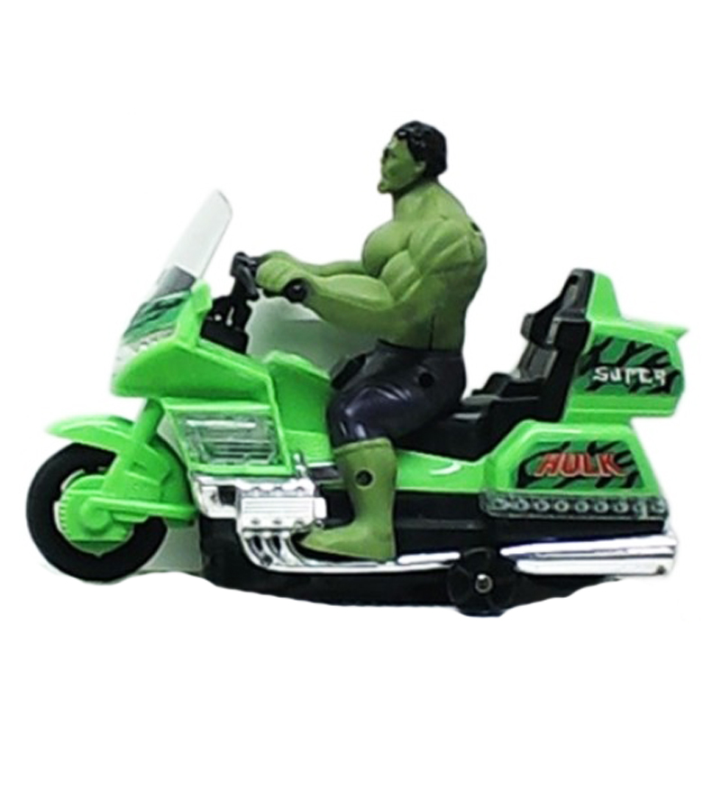 Іграшковий мотоцикл з Халком на батарейках