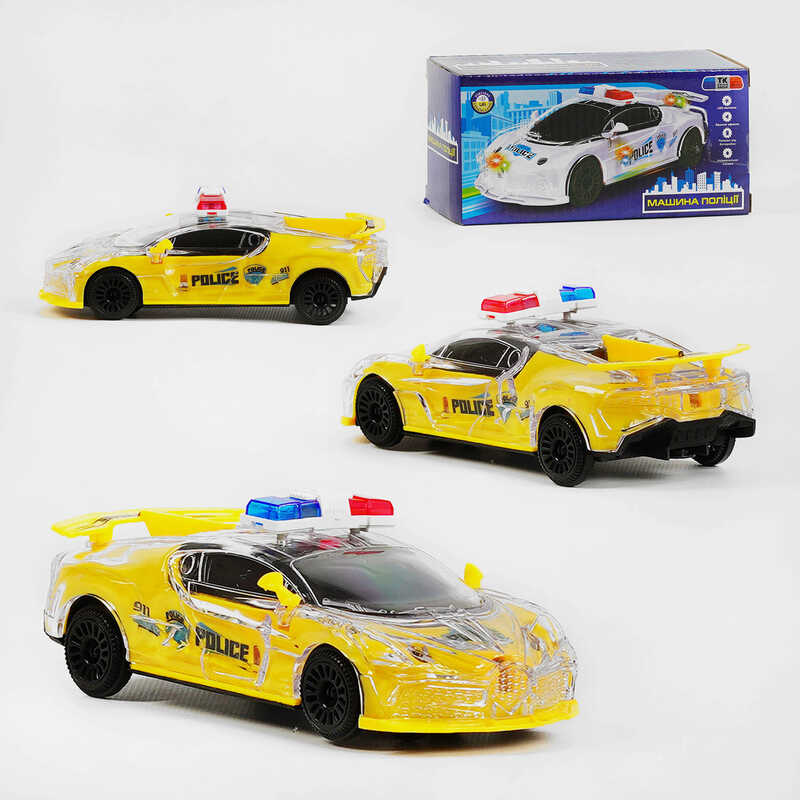 Іграшка машинка 'Поліція' на батарейках