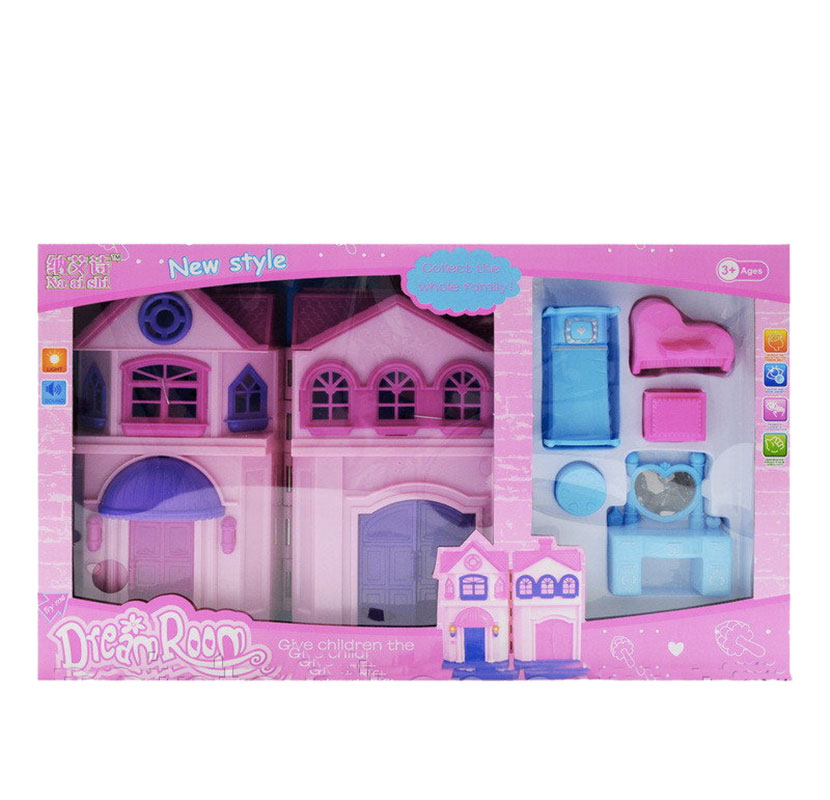 Іграшка в формі будиночка для ляльок