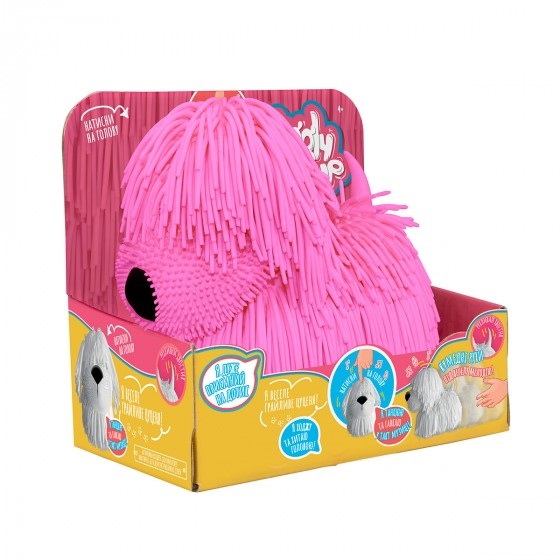Интерактивная игрушка JIGGLY PUP 'Игривый щенок' розовый