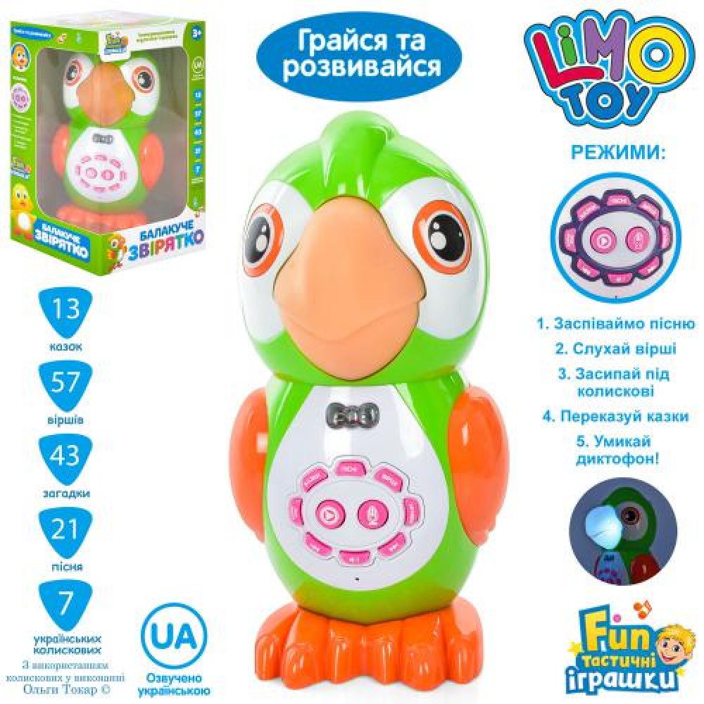 Інтерактивна іграшка 'Папуга'
