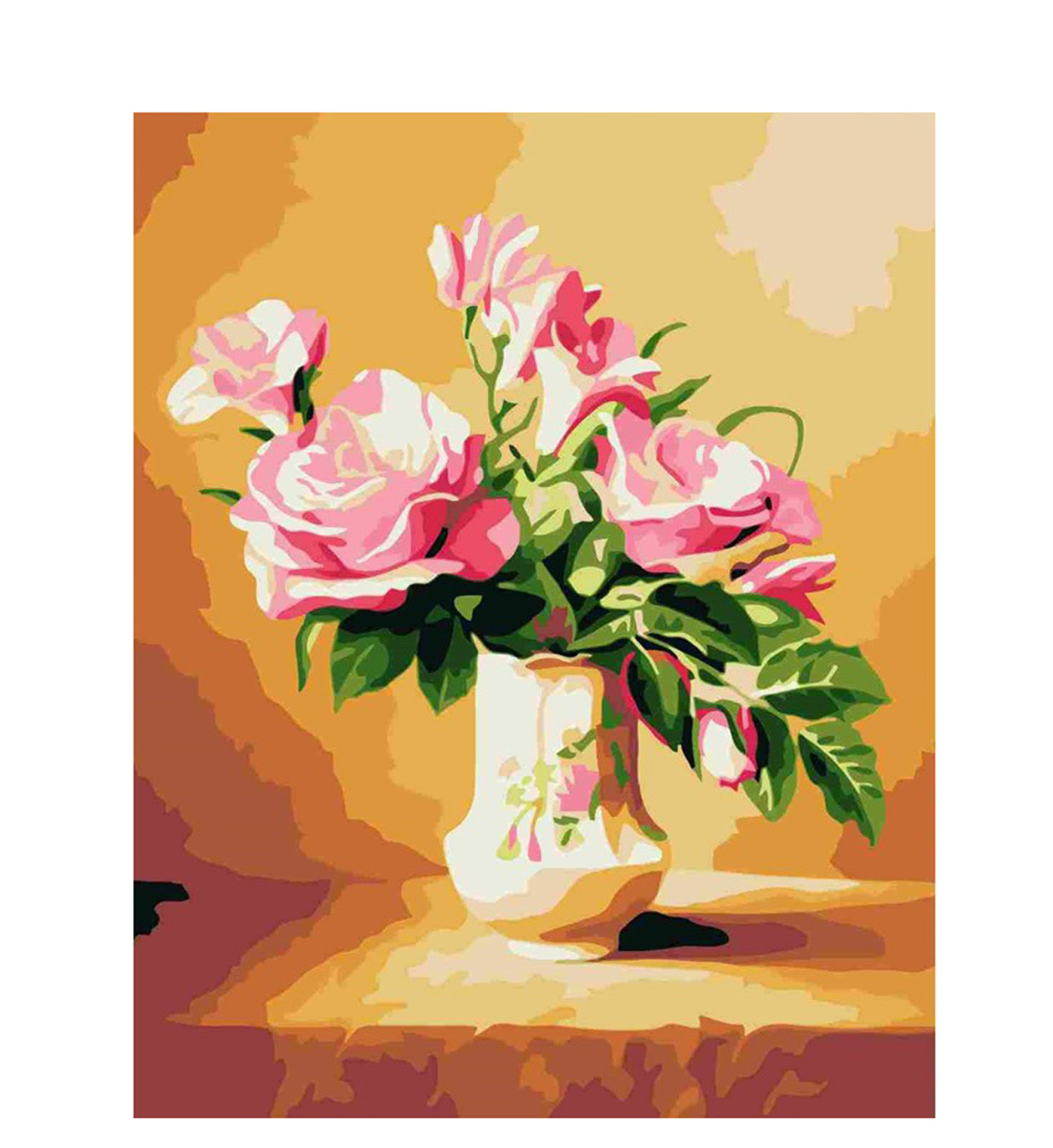 Картина 'Букет троянд' за номерами