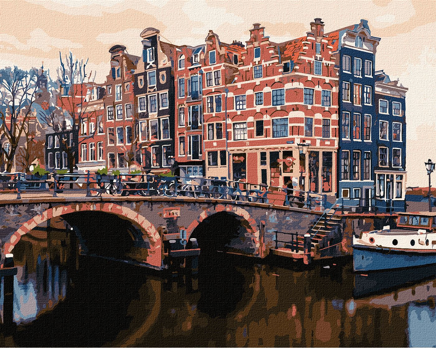 Картина по номерам 'Чудесный Амстердам'