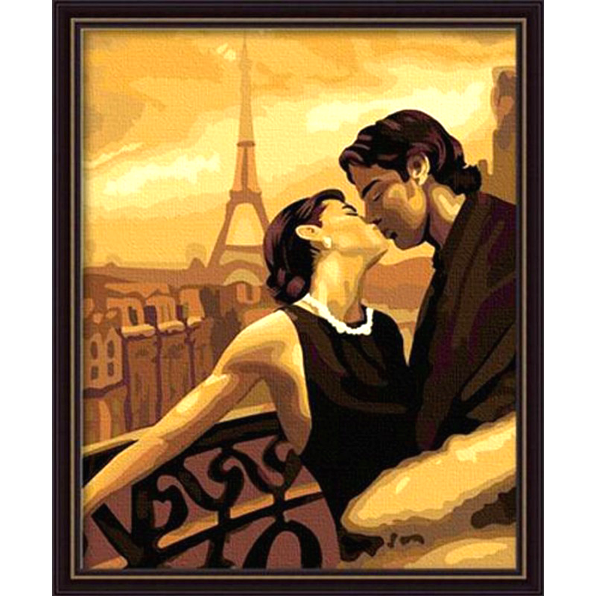 Картина за номерами 'Мріями в Парижі'