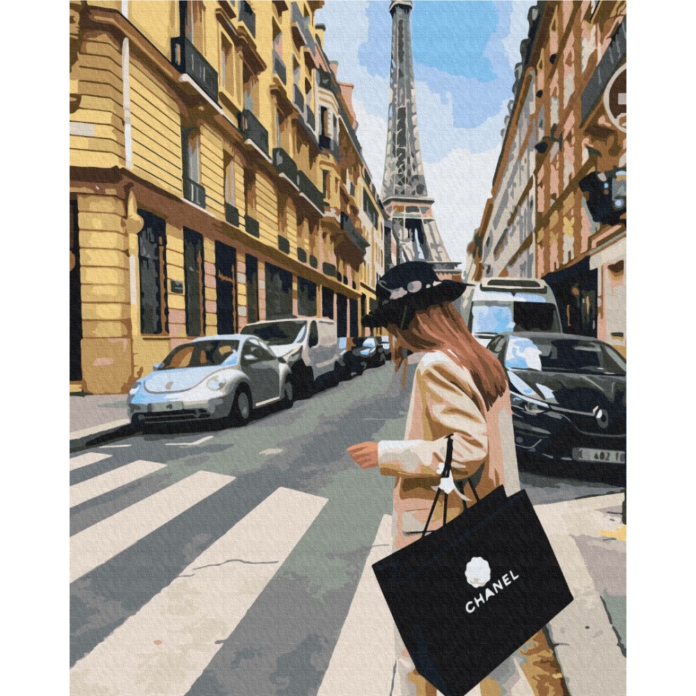 Картина по номерам 'Неделя моды в Париже. Tany Moko'