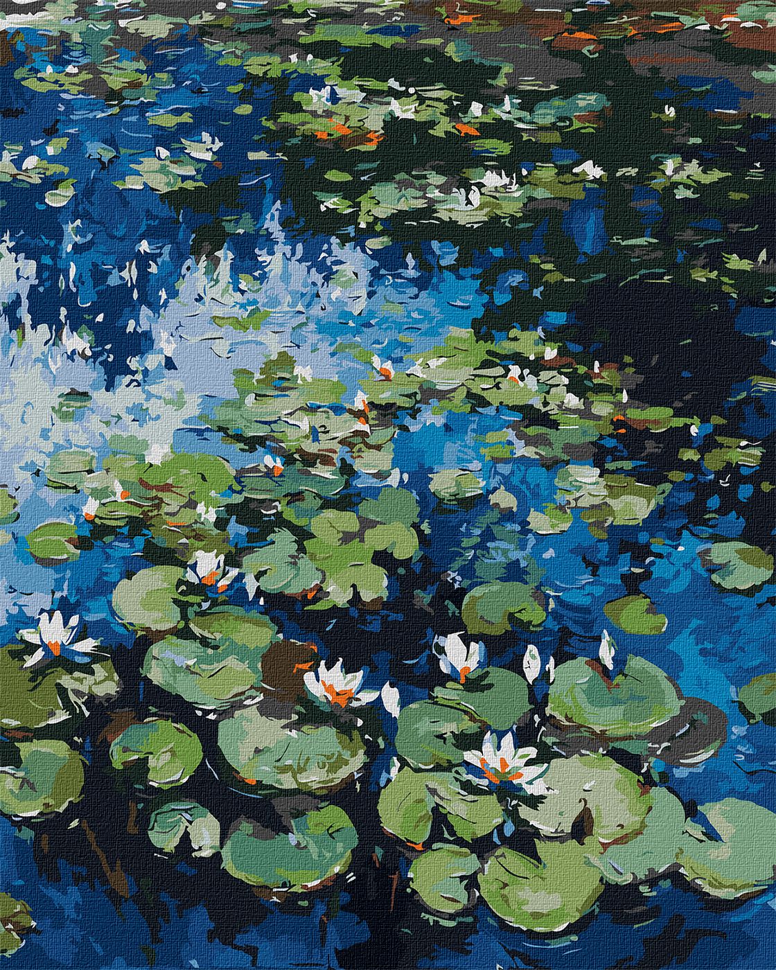 Картина по номерам 'Водяные лилии - Клод Моне'