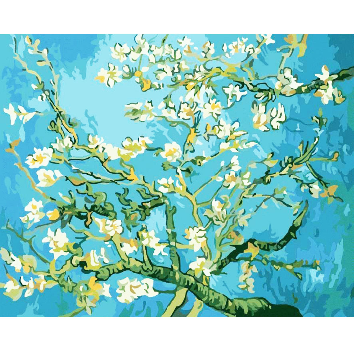 Картина по номерам ' Цветущая ветка' Ван Гог