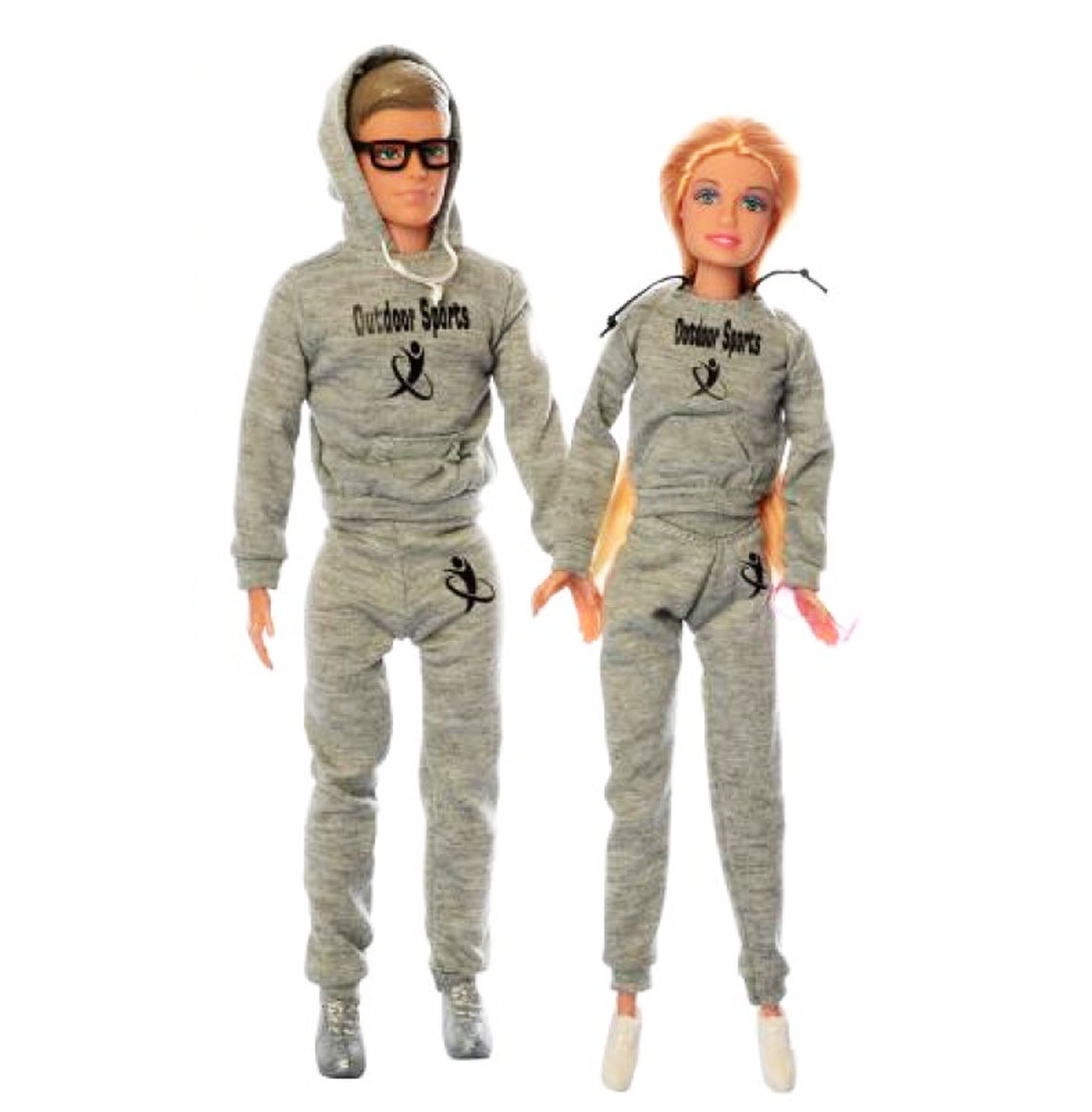Кукла и Кен в спортивном костюме