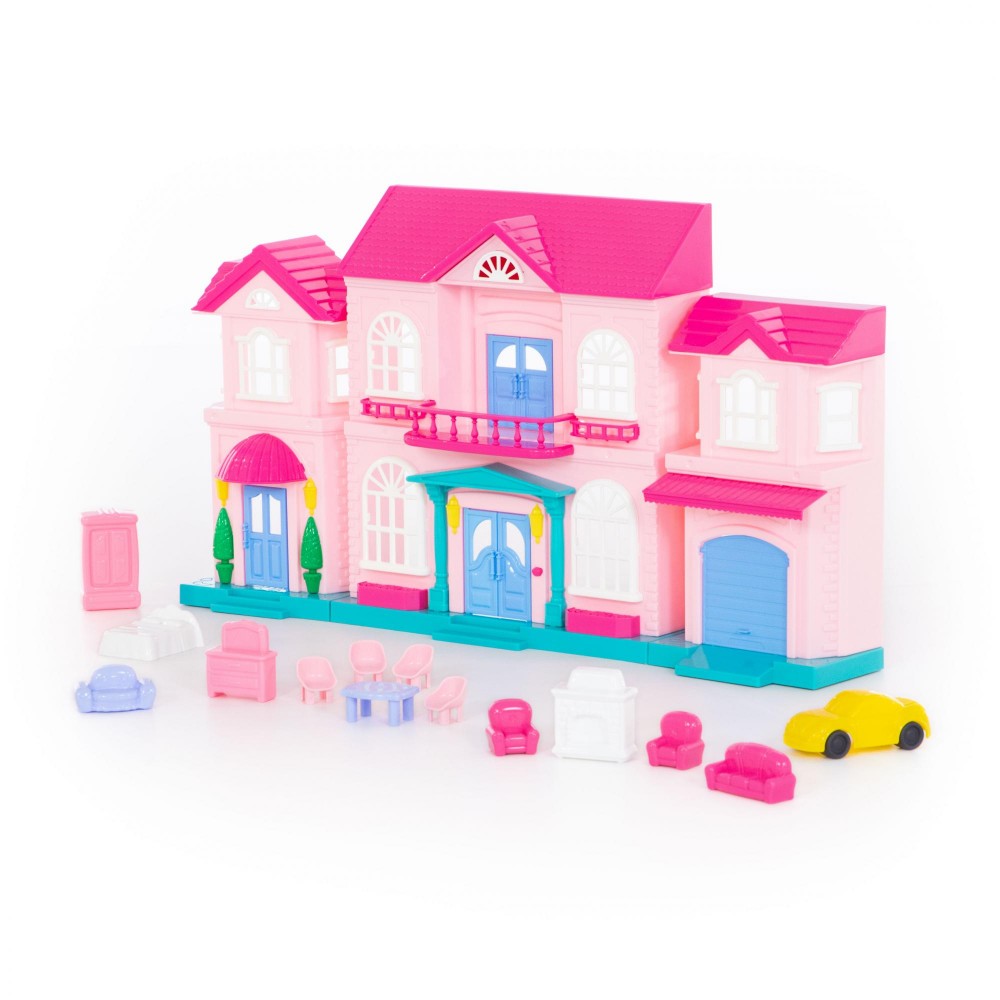Ляльковий будиночок 'Софія' з набором меблів та автомобілем
