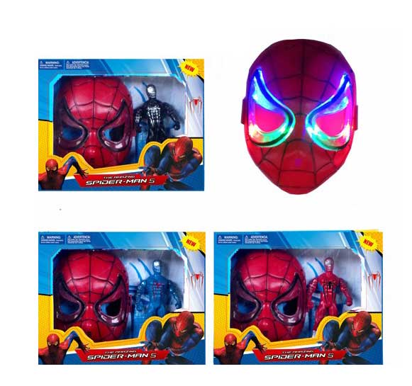 Маска героя Spider-Man 5 с куклой