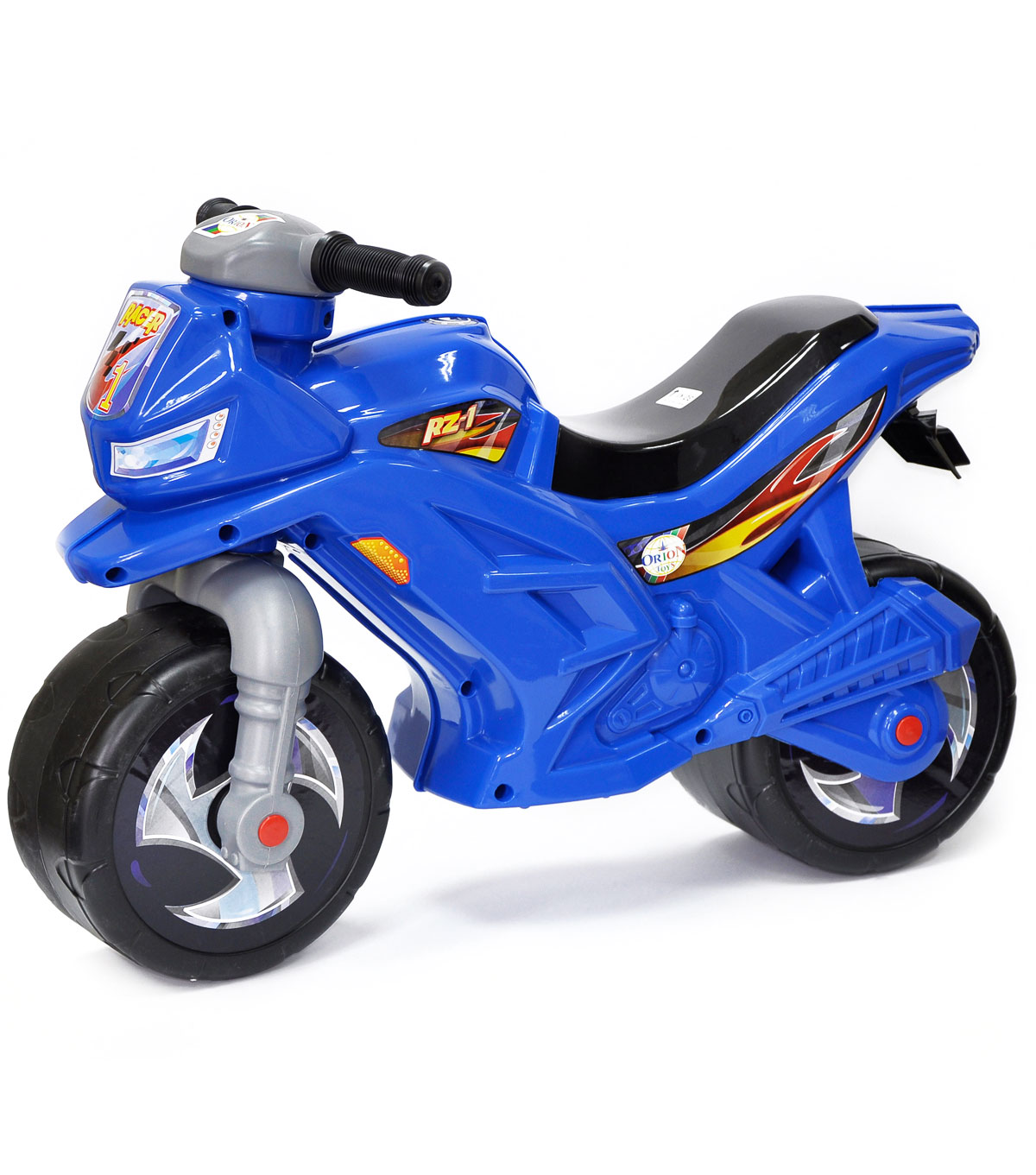 Мотоцикл 2 - х колёсный музыкальный синий