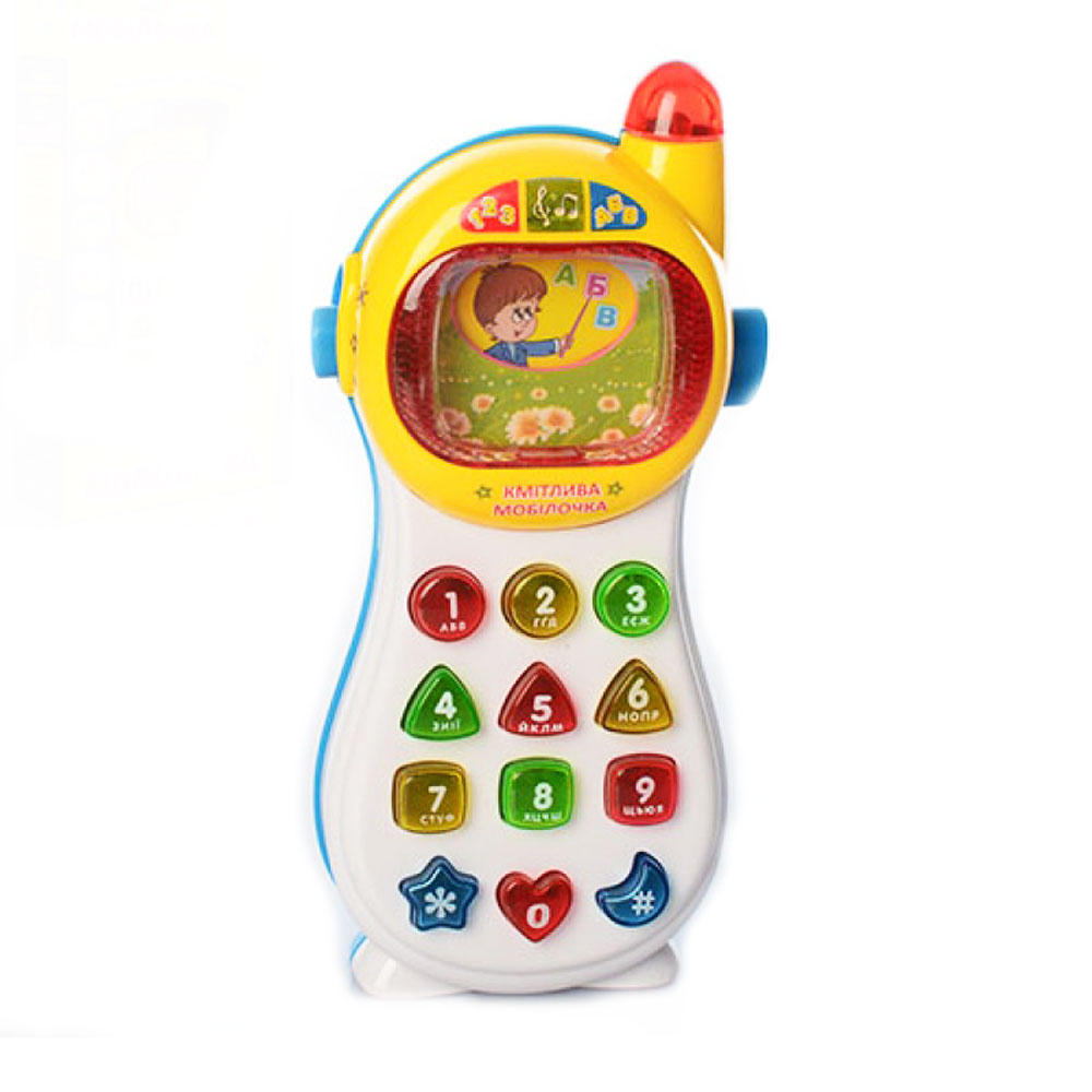 Музыкальная игрушка 'Сообразительный телефон' на украинском языке