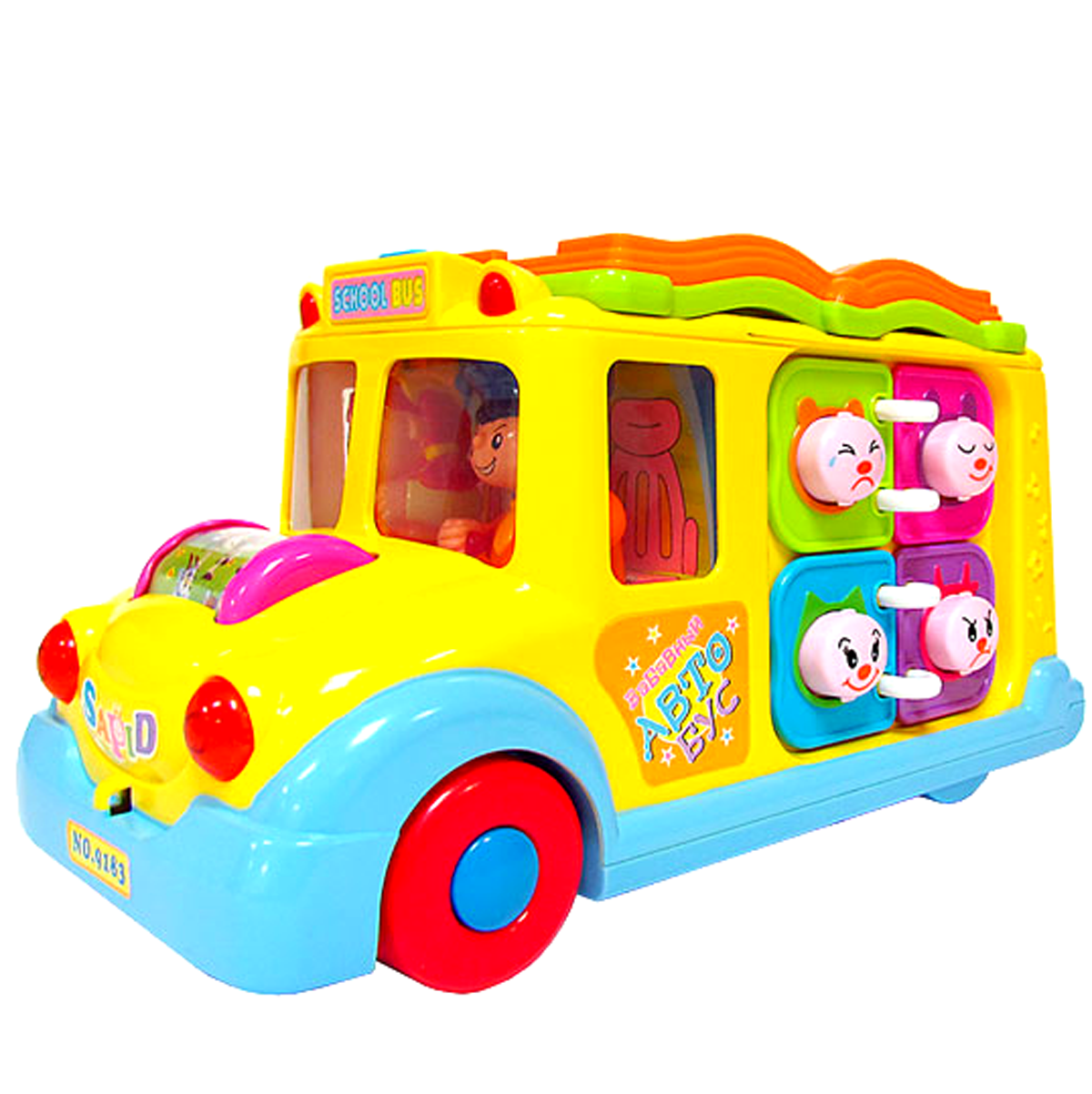 Музыкальная развивающая игрушка 'Забавный автобус'