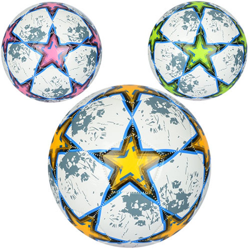 Мяч для футбола ПВХ №5 'Звезда'